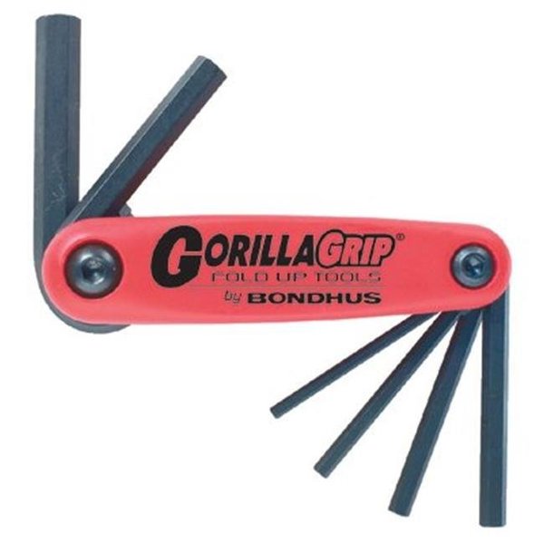Bondhus Bondhus 116-12595 3Mm-10Mm Gorilla Grip Fold-Up Set 116-12595